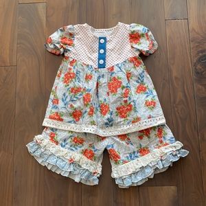 Persnickety top and shorts